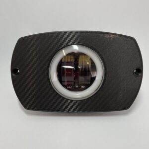 Fanale led tondo 50 special carbon look