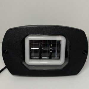 Fanale led rettangolare 50 special nero opaco